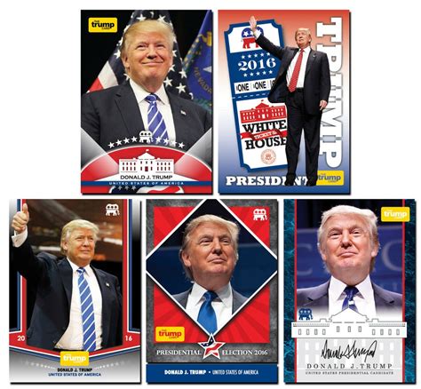 trump trading card.